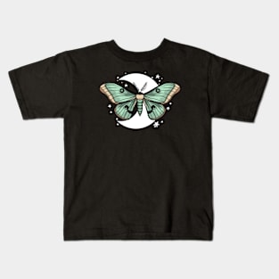 Chinese moon moth Kids T-Shirt